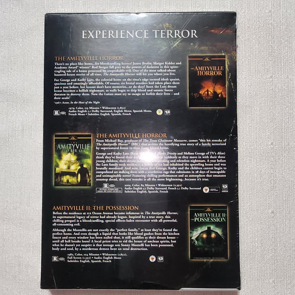 The Amityville horror triple feature DVDS - Picture 3 of 6